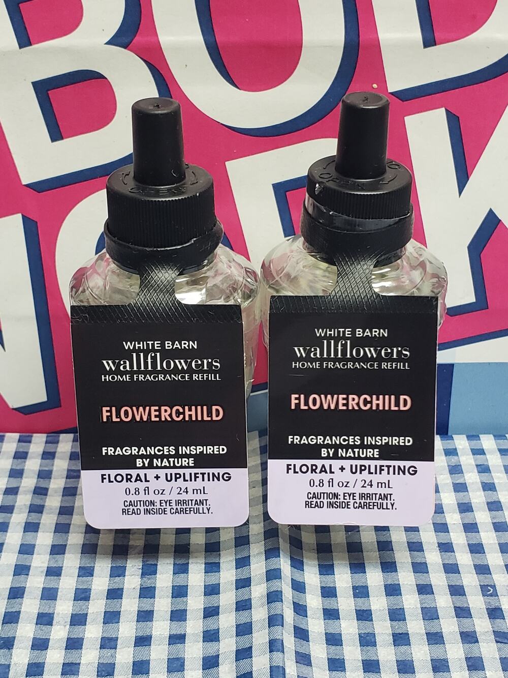 BBW Flowerchild FLORAL & UPLIFTING Fragrance Wallflower 2 Refills